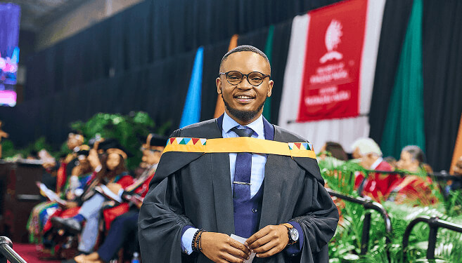 Mr Xolo Songca graduated with an LLM in Constitutional Theory, Law and Litigation.